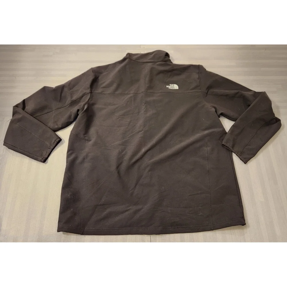 The North Face Mens Apex Bionic Softshell Jacket Black XXL Full Zip Windproof